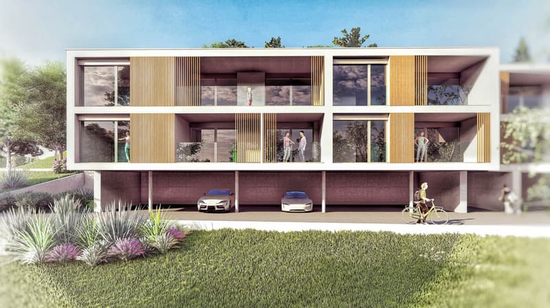 New 4.5-room apartment with garden in Grancia (4)