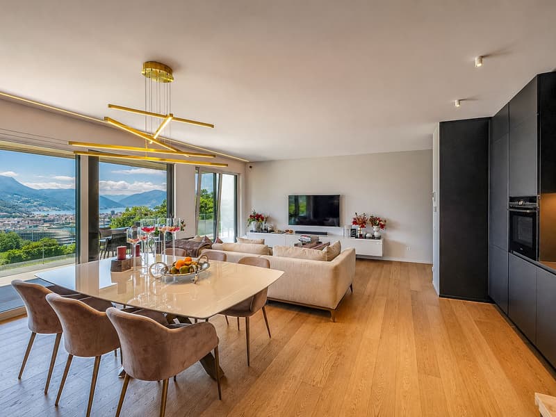 Appartement von hohem Standard mit Seeblick in Canobbio (2)