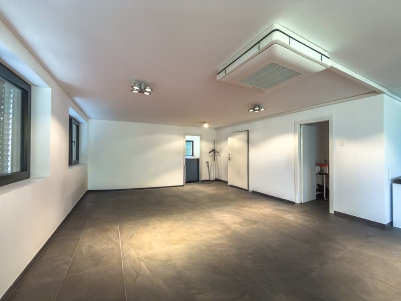 Open space office in Massagno with street front and 3 parking spaces (2)