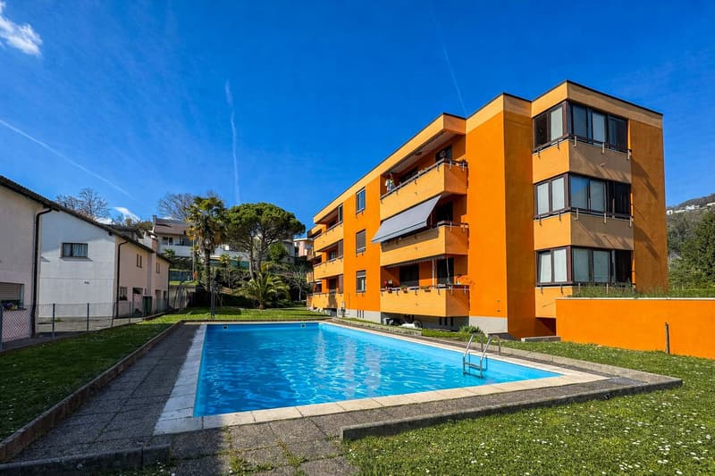 Wohnung 4.5 Zimmer mit Pool in Morbio Inferiore (1)