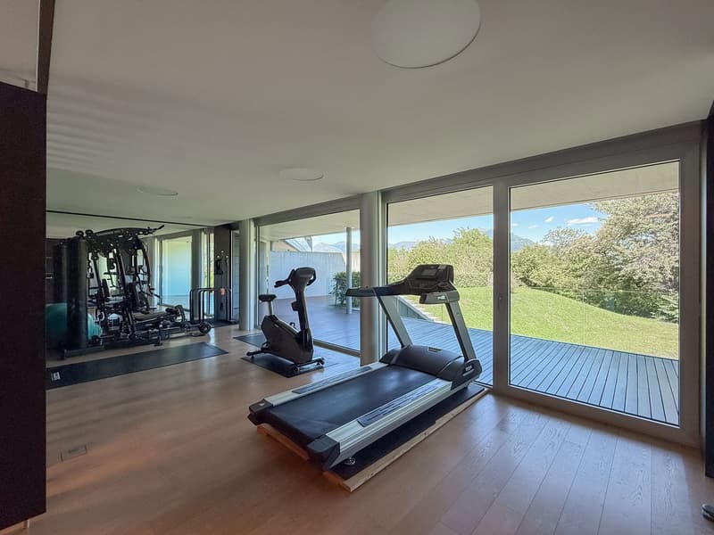 Appartement avec jardin, piscine et SPA à Montagnola (9)