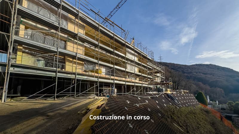 Appartement moderne de 2,5 pièces au dernier étage à Grancia (1)