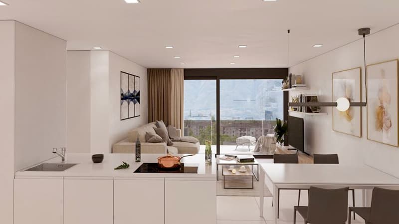 Nouveau 3.5 pièces à Massagno dans la Residenza Cinque975 (1)