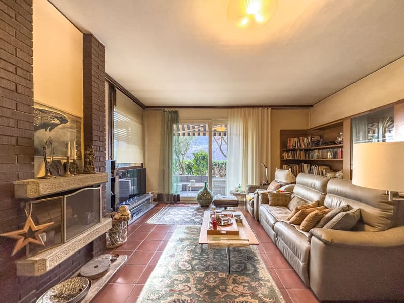 Casa a schiera con vista aperta a Vezia (1)