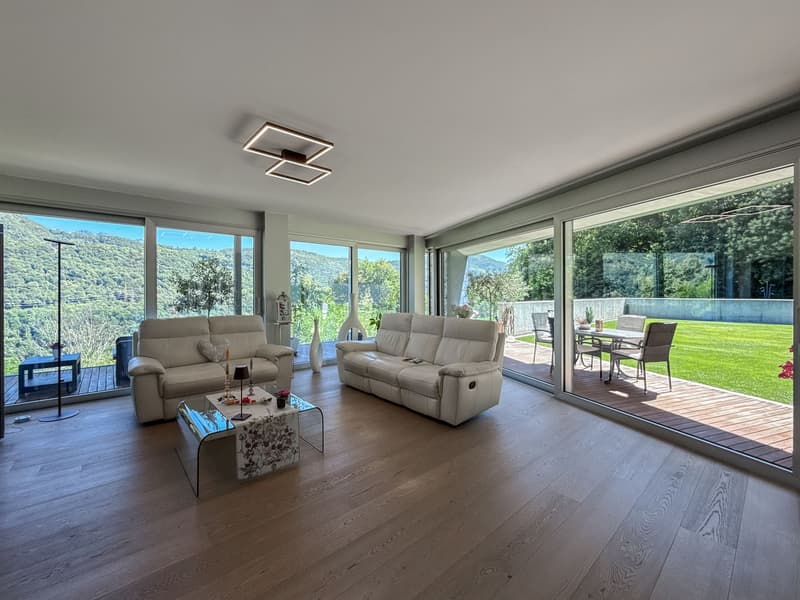 Appartement avec jardin, piscine, sauna et salle de sport à Montagnola (2)