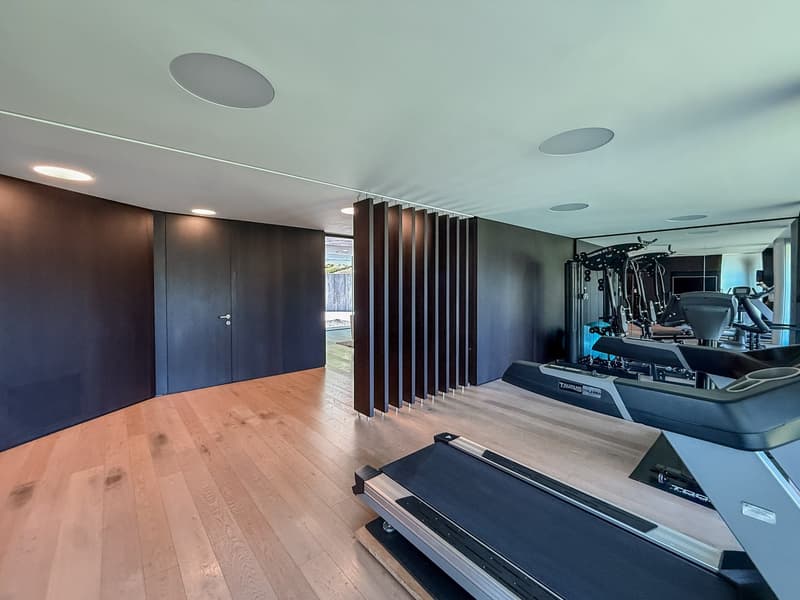 Appartement avec jardin, piscine, sauna et salle de sport à Montagnola (9)