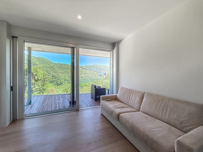 Appartement avec jardin, piscine, sauna et salle de sport à Montagnola (6)