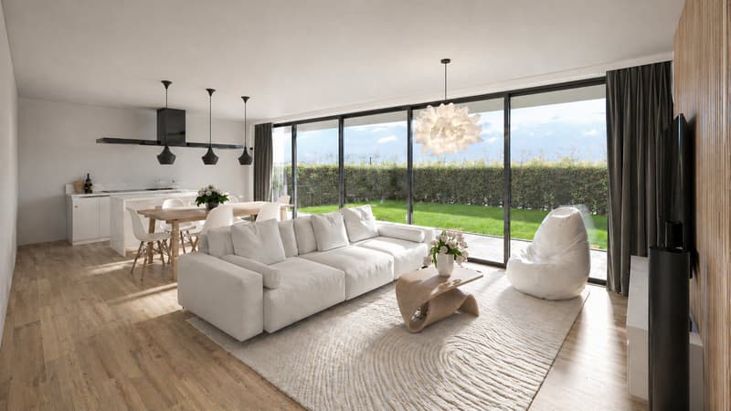 Elegant 3.5-room apartment with garden in Collina d’Oro (1)