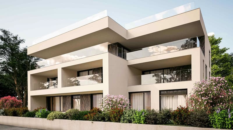 New 3.5-room apartment with large terrace in Sorengo (1)