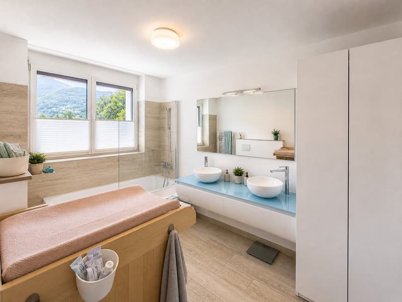 Appartamento 4.5 locali con piscina a Camorino (6)