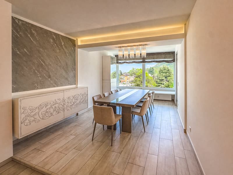 Geräumige Wohnung mit Seeblick in Carona (3)