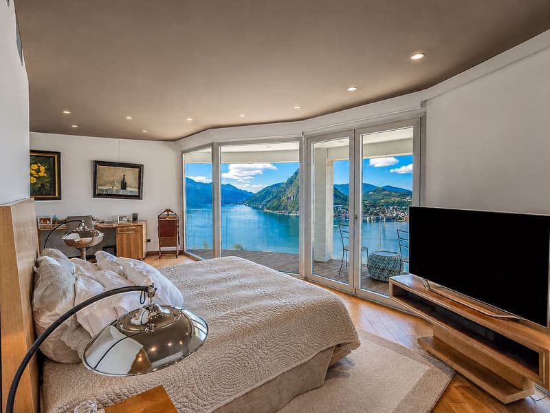 Appartamento duplex di lusso vista lago ad Aldesago (8)