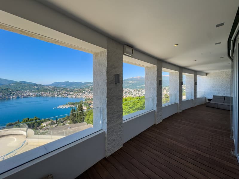 Appartamento duplex di lusso vista lago ad Aldesago (13)