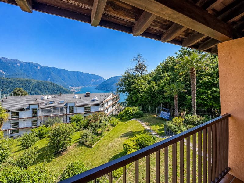 Einfamilienhaus mit Seeblick in Carona (9)