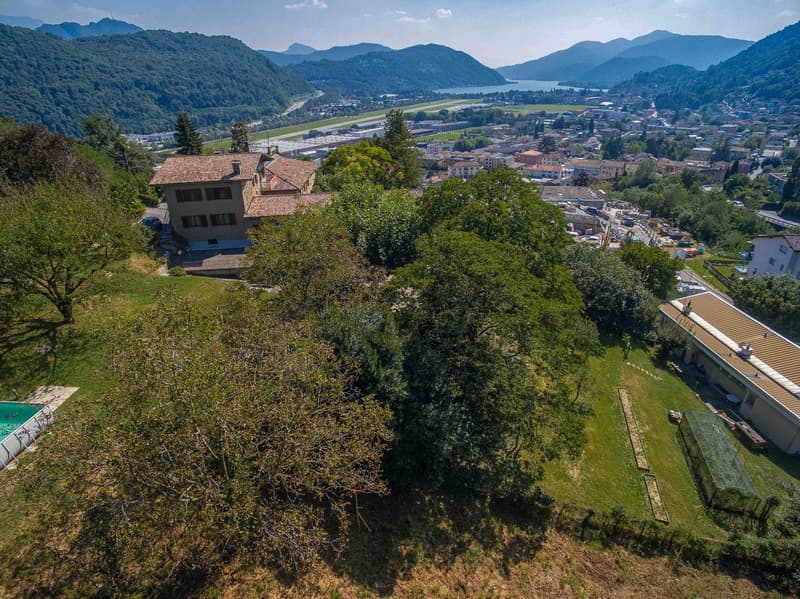 Terreno edificabile con licenza edilizia a Bioggio (3)
