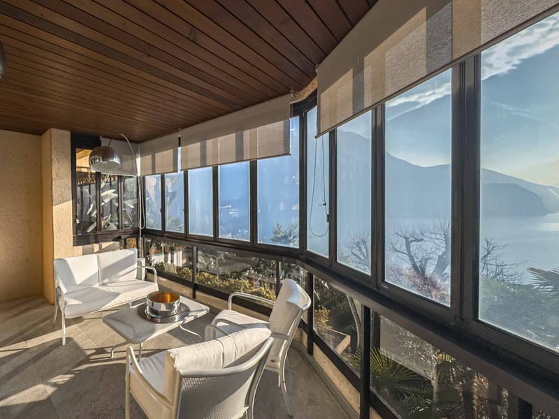 5.5 locali duplex vista lago a Castagnola (2)