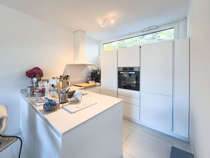 Moderna casa contigua con giardino ad Agno (3)