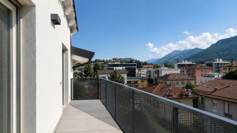 Nuovo attico 3.5 locali a Massagno (9)