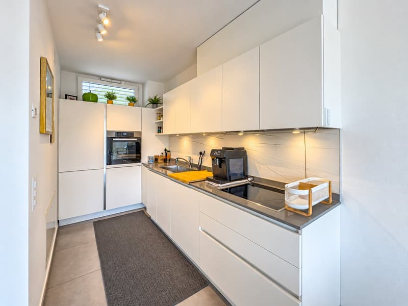 Casa a schiera con giardino ad Agno (3)