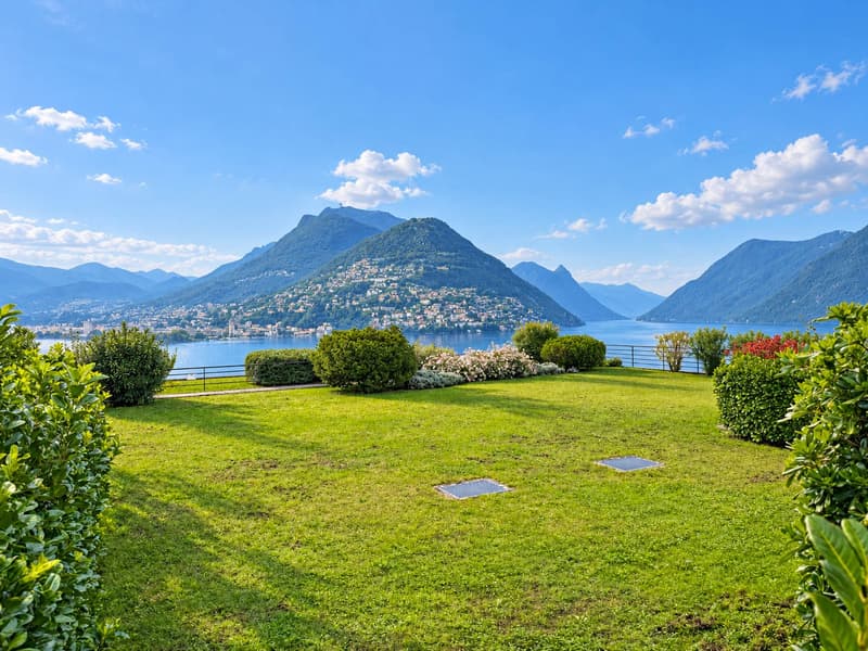 Ampio appartamento 4.5 locali vista lago a Paradiso (8)