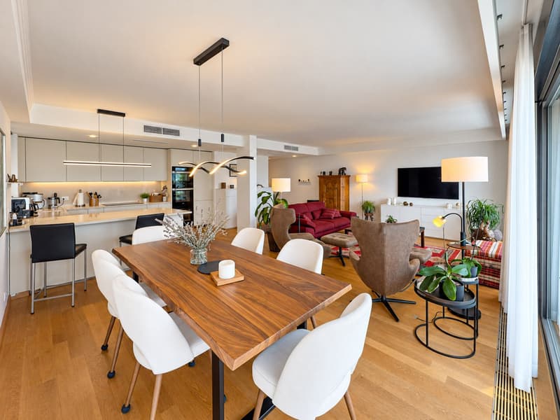 Ampio appartamento 4.5 locali vista lago a Paradiso (2)