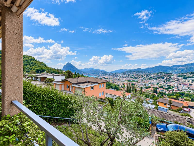 Villa con piscina e giardino a Pregassona (19)
