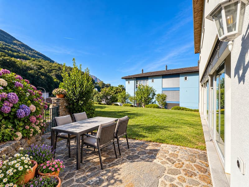 Casa unifamiliare con giardino a Cadenazzo (6)