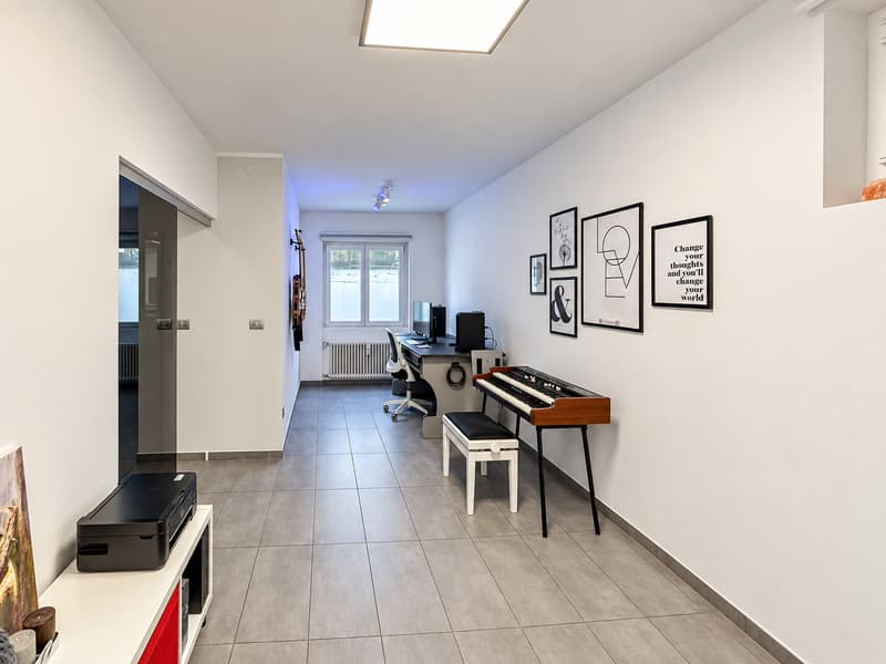 Appartamento 3.5 locali con giardino in affitto a Carona (5)
