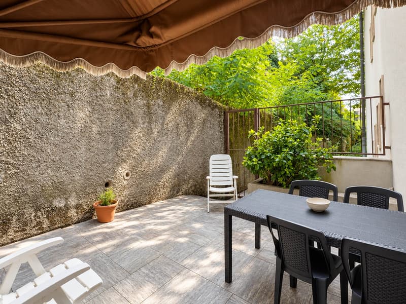 Duplex in villetta vista lago a Campione d’Italia (5)