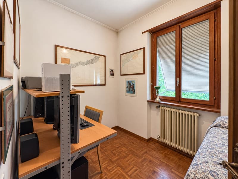 Duplex in villetta vista lago a Campione d’Italia (9)