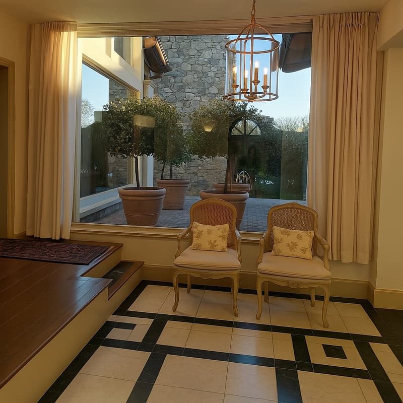 Villa elegante con bel parco e piscina privata in posizione tranquilla e soleggiata (10)