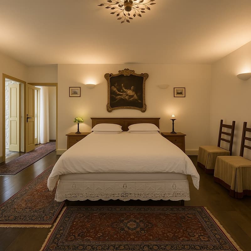 Villa elegante con bel parco e piscina privata in posizione tranquilla e soleggiata (13)