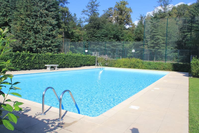 Top 2-room apartment in town center with swimming pool, tennis court and stunning lake view (16)