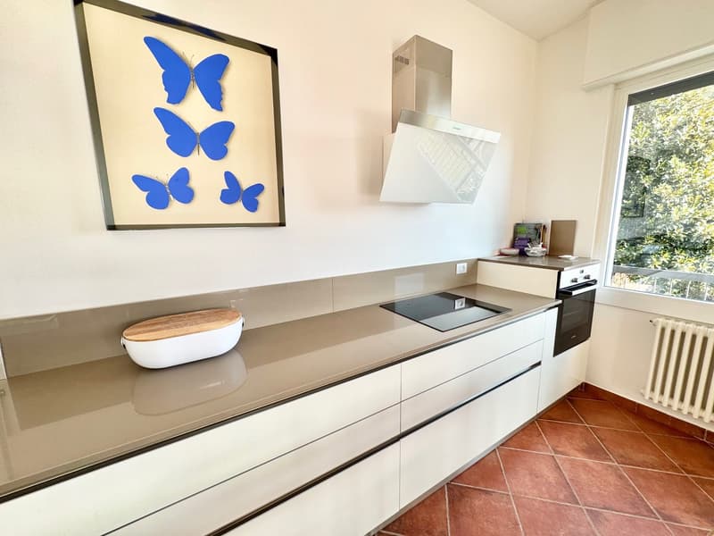 Bella e moderna villa in una posizione tranquilla e soleggiata con piscina privata e vista mozzafiato sul lago (8)
