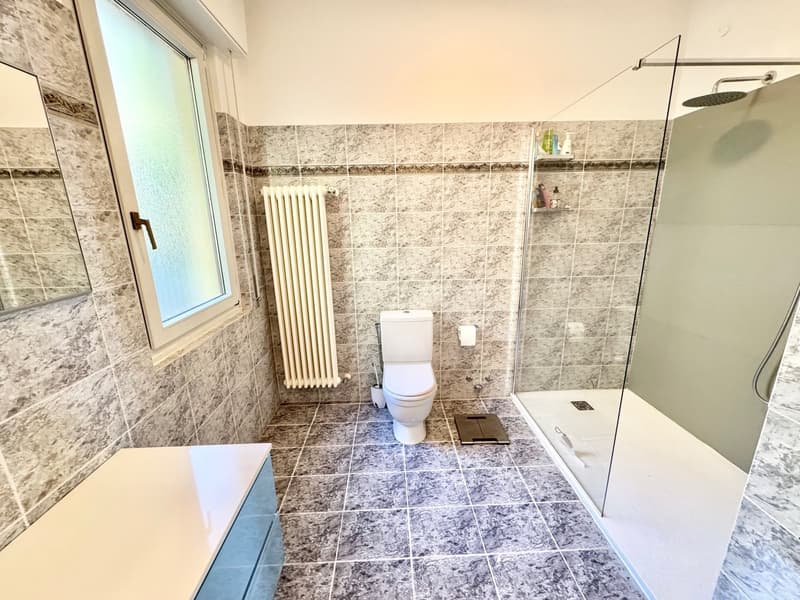 Bella e moderna villa in una posizione tranquilla e soleggiata con piscina privata e vista mozzafiato sul lago (13)