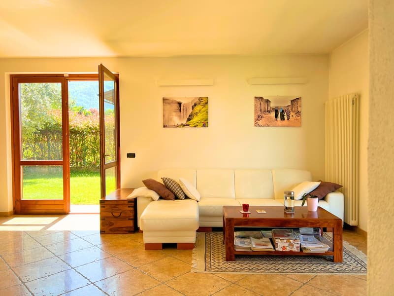 Bella villa immersa nella natura con garage e vista sul Lago Maggiore e le montagne circostanti (2)