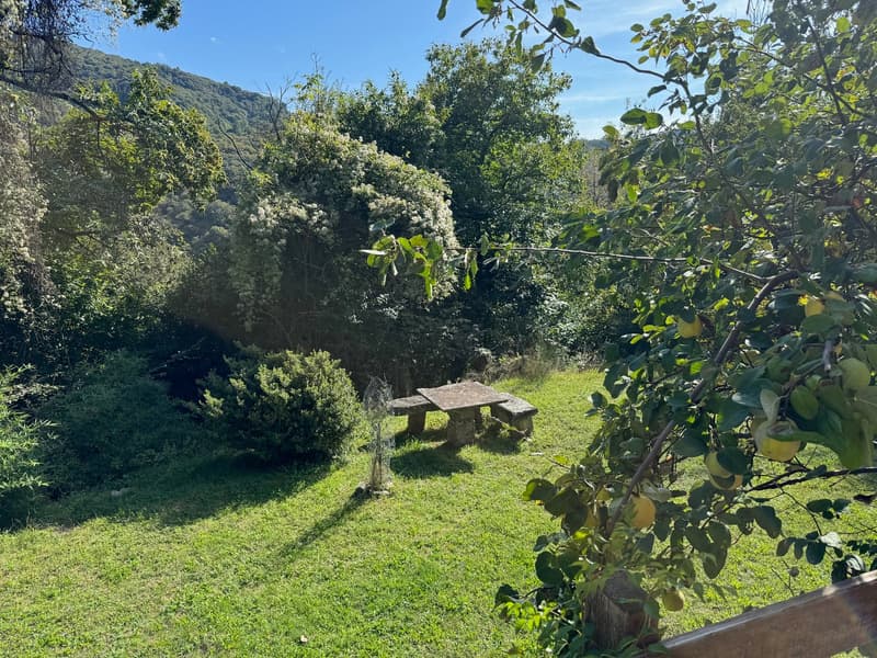 Rustico completamente ristrutturato in posizione tranquilla e soleggiata a sud con vista mozzafiato sul lago (13)