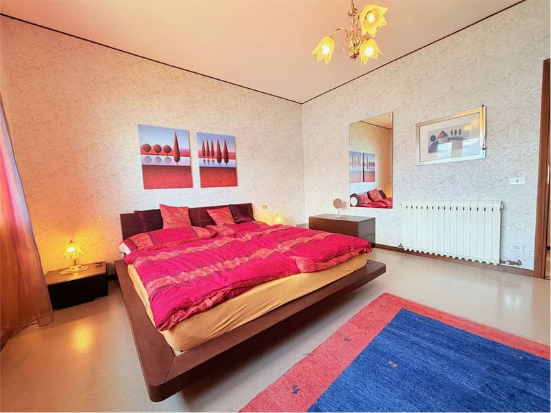 Well-kept attic with splendid lake view, just a few steps from the beach (7)
