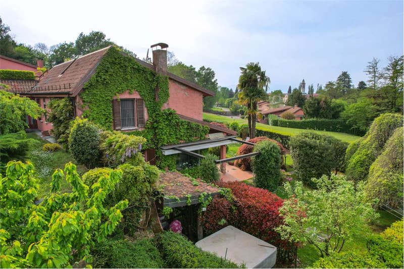 Bellissima villa immersa nel verde, con ampi spazi esterni, piscina e (10)