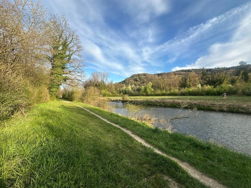 4½ room apartment in the idyllic Töss setting. (8)