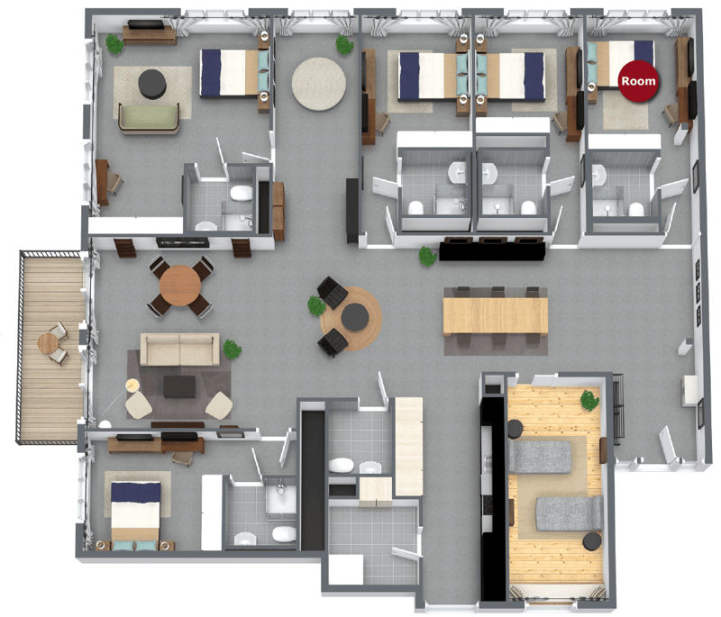 Coliving Designed for Focus, Community, and Comfort in Renens (54)