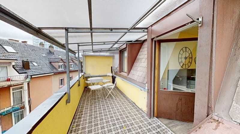 Helles WG-Zimmer mit Balkon im 4. OG – Basel St. Johann (4)