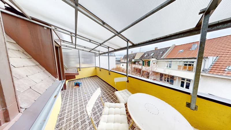Helles WG-Zimmer mit Balkon im 4. OG – Basel St. Johann (3)