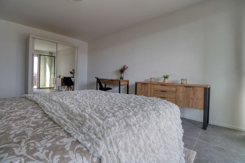 Appartement vivant spacieux à Crissier avec balcon privé (7)