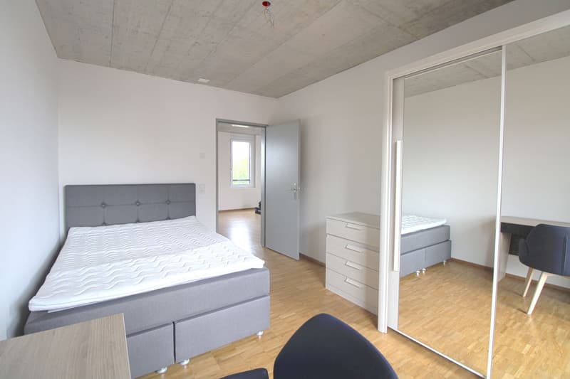 Möbliertes Zimmer in grosser 4er WG in Zürich-Dübendorf (3)