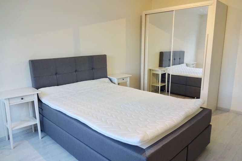 Möbliertes Zimmer in 4er WG mit grossem Wohnzimmer & Balkon (6)