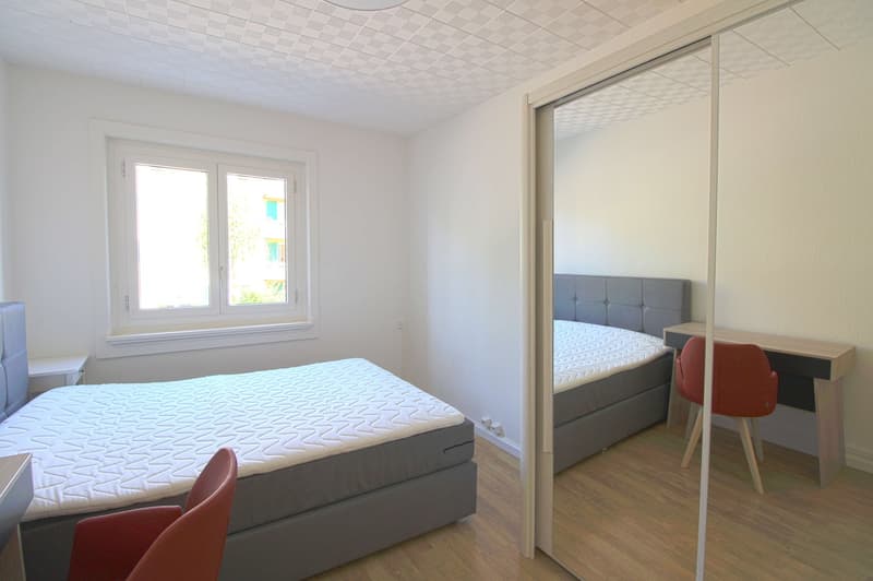 Gemeinsame und renovierte Wohnung in der Nähe des Bahnhofs Oerlikon (2)