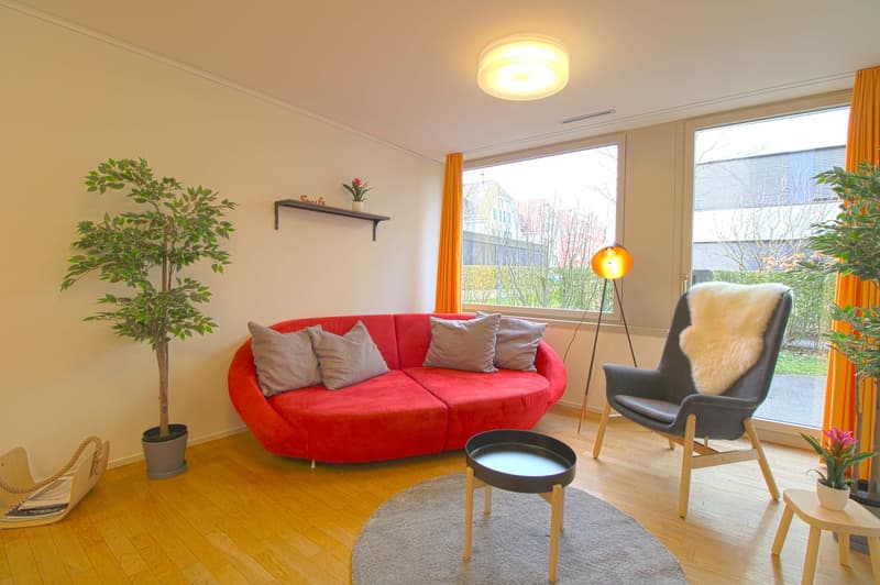 Stilvoll möbliertes Community Studio in Zürich Seebach (10)