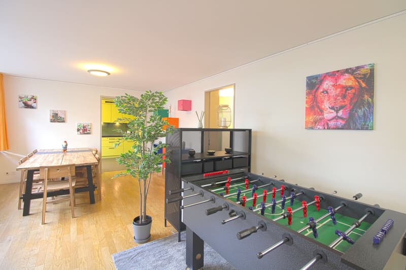 Stilvoll möbliertes Community Studio in Zürich Seebach (15)