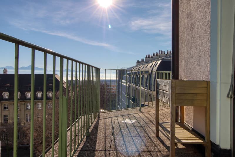 Furnished Room with Balcony in a Flat Share - Lausanne (23)